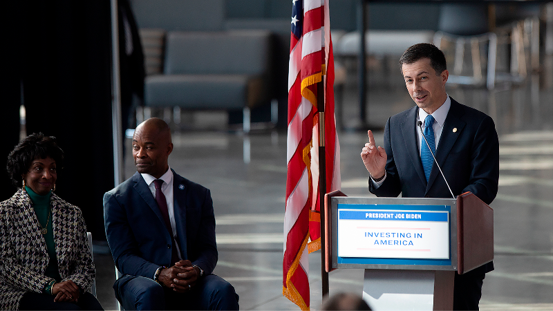 Transportation secretary marks $1 billion rail project in Wake County
