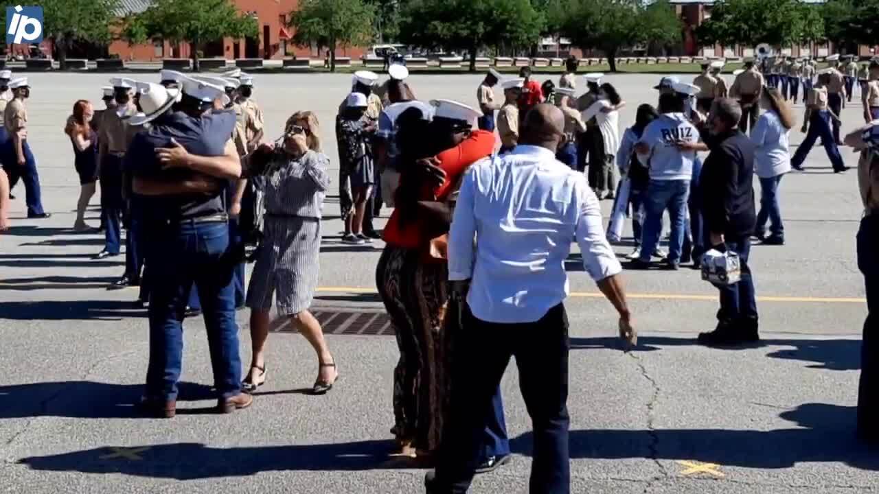 Families return to Parris Island for graduation after COVID-19 lockdown