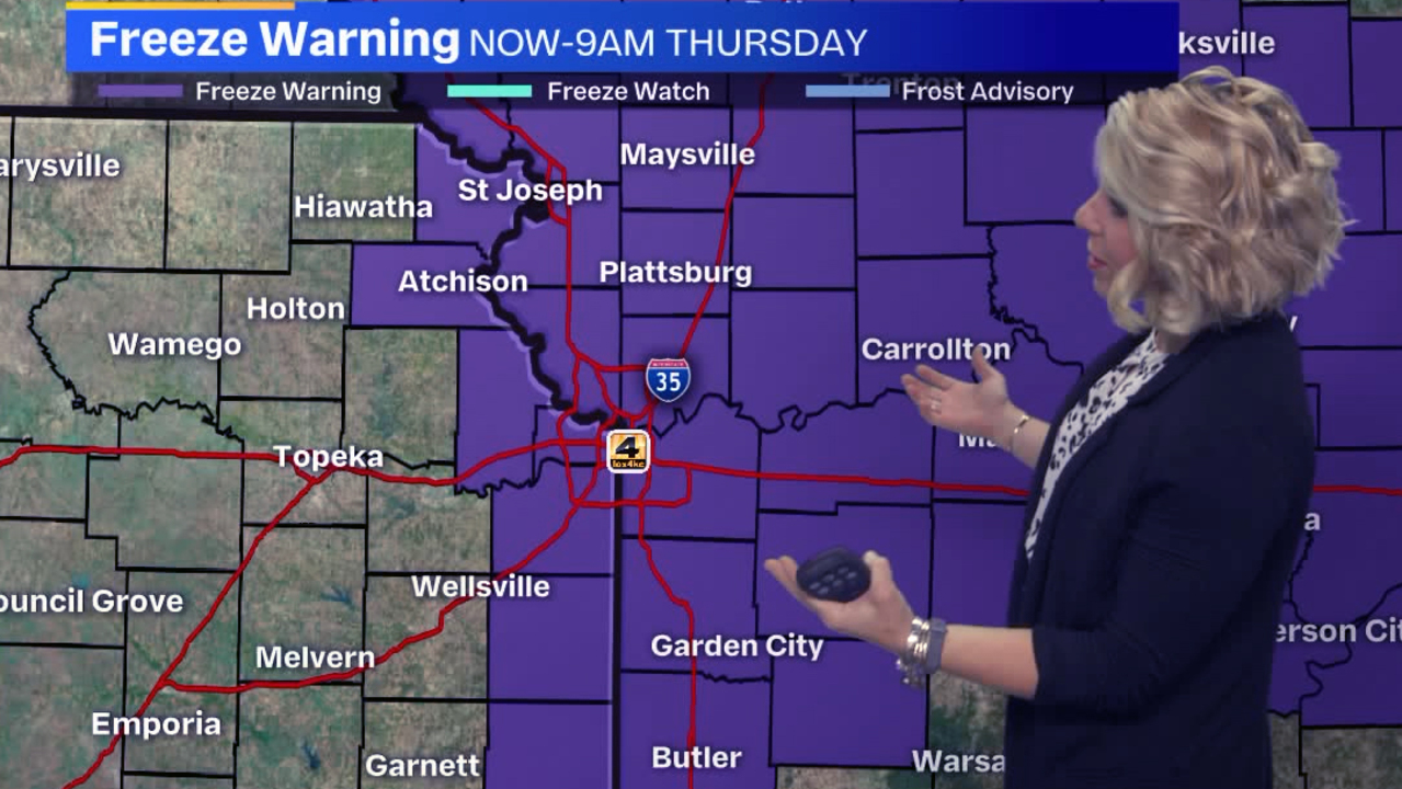 Freeze warning remains in effect as bitter cold, wind chills settle in ...