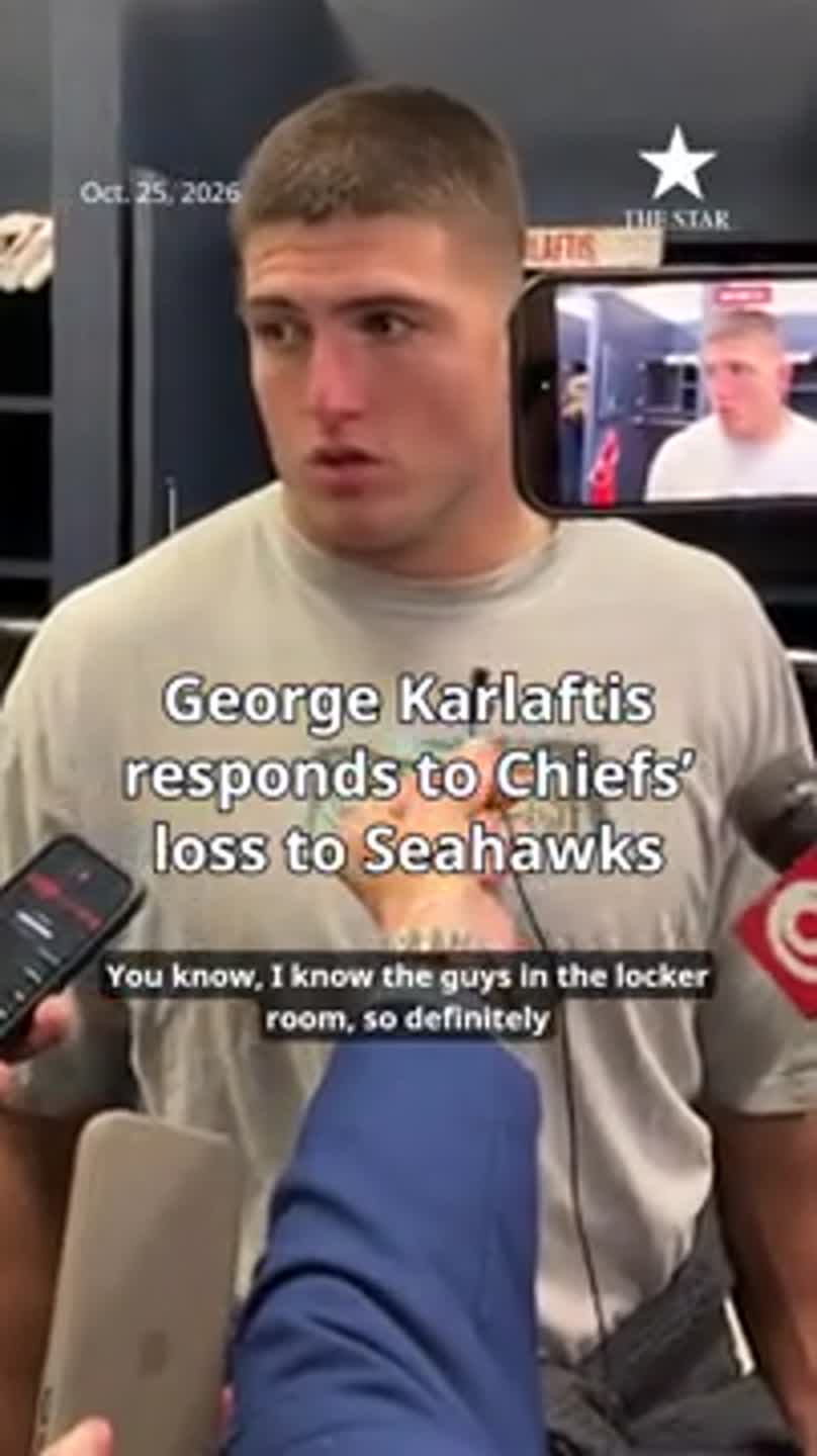 George Karlaftis responds to Chiefs’ loss to Seahawks