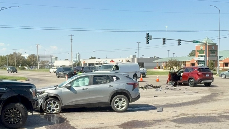 Stolen car involved in crash in northwest Wichita, police say