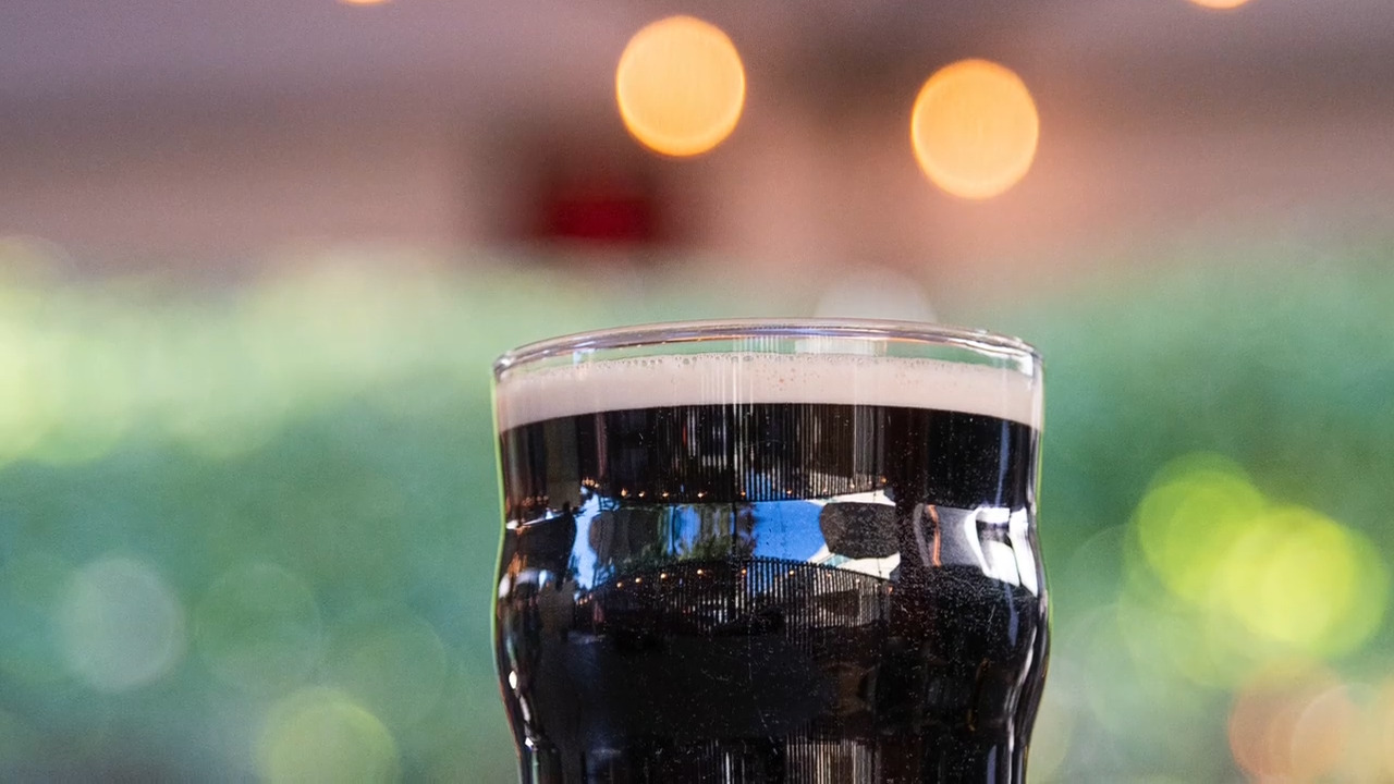 ‘Almost looks like chocolate milk.’ See flagship stout beer poured at Alaro in Sacramento