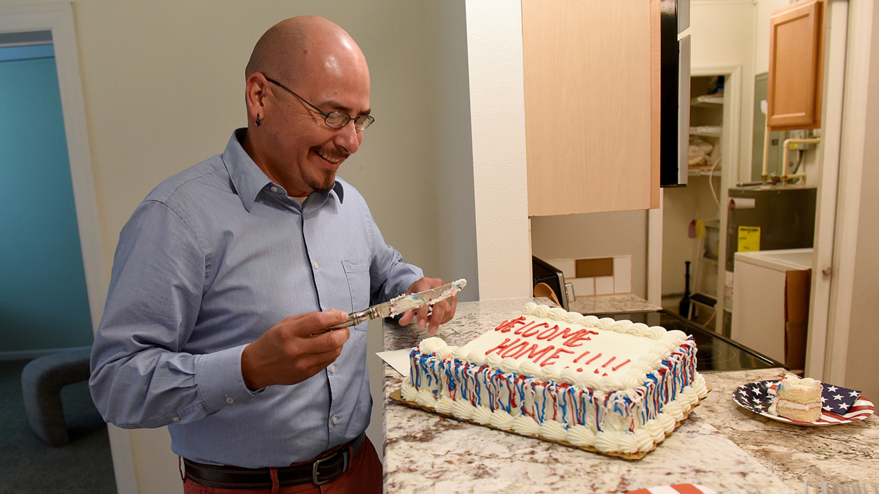 He was 'The Man from Nowhere.' Now he's planting roots.