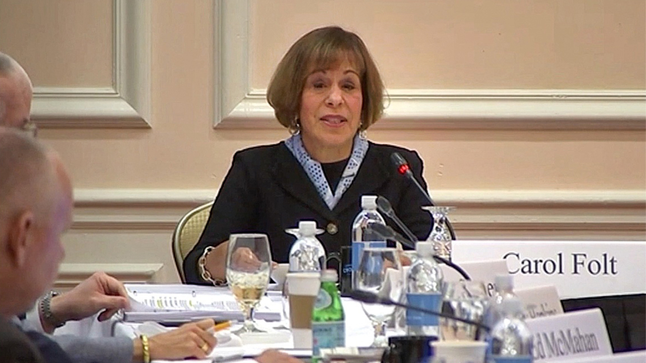 In heartfelt goodbye to UNC, Carol Folt says she’s ‘at complete peace’