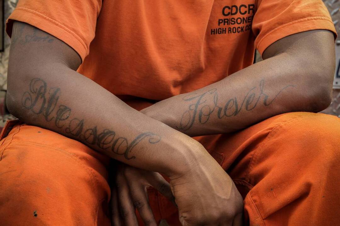 A candidate for lieutenant governor says inmate firefighters are slave labor. Is she right?