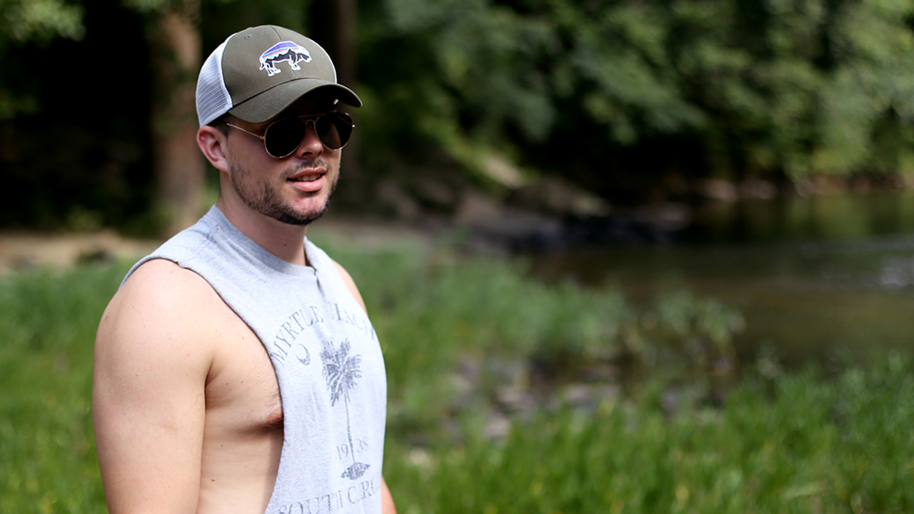 His side-eye at Pence made him famous. But Doug Jones’ son Carson isn’t a gay stereotype