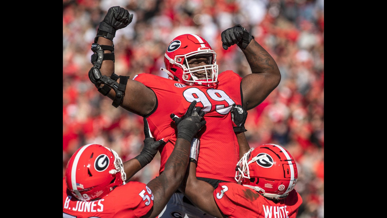 Photos: Georgia defeats Charleston Southern 56-7