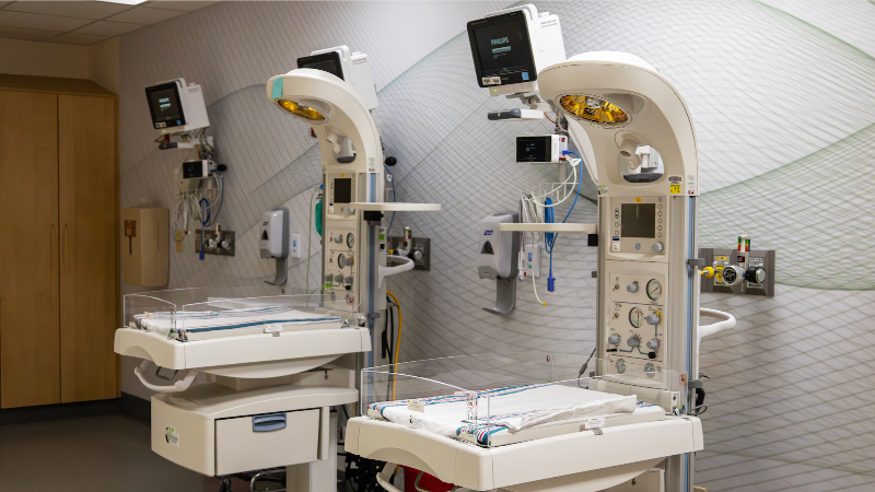 UK HealthCare gives a tour of the new Mother Baby Unit at the Albert B. Chandler Hospital.