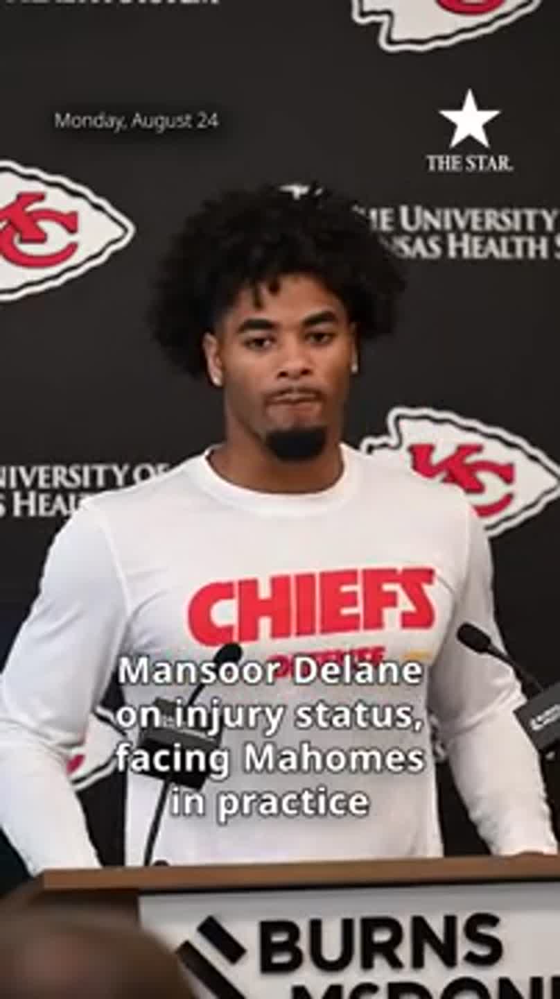 Mansoor Delane on injury status, facing Mahomes in practice