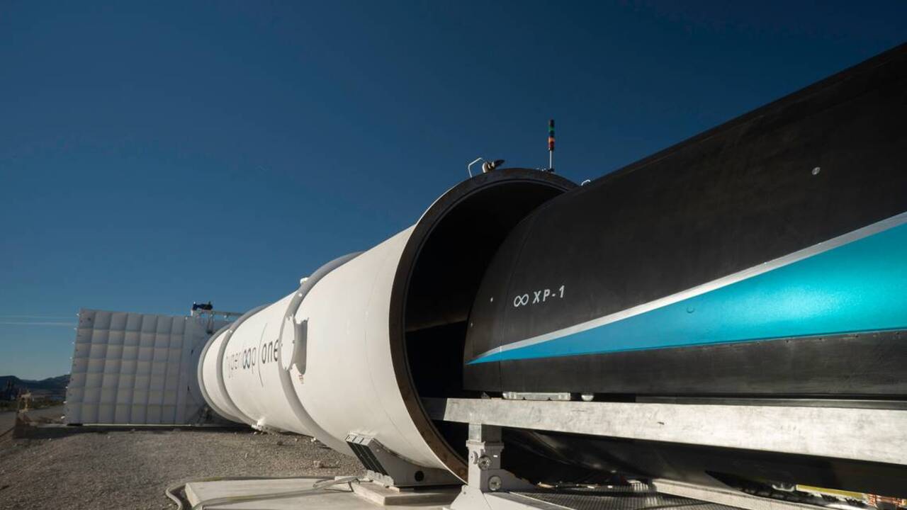 Virgin Hyperloop One sets a historic test speed record of nearly 240 mph