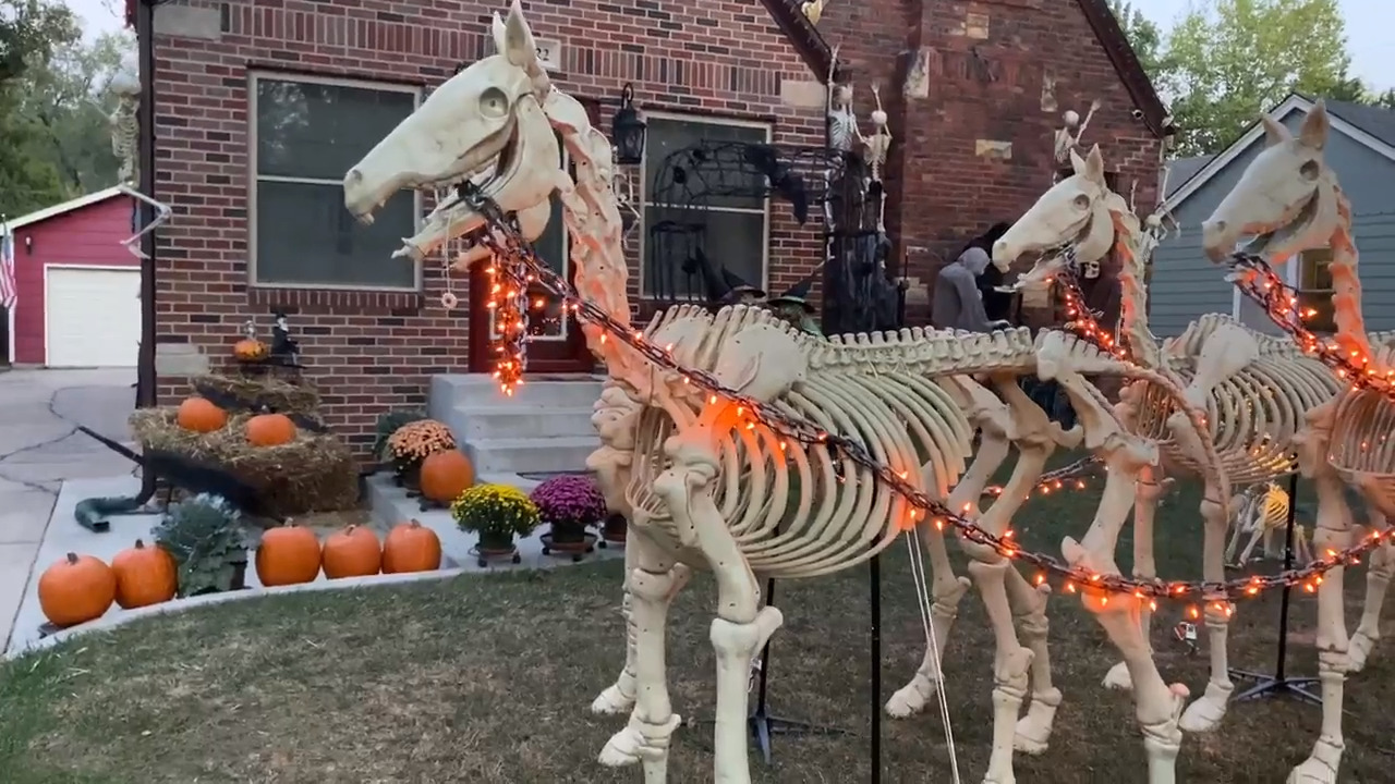 Know of a Wichita Halloween display as creepy-cool as this one? If so, please share