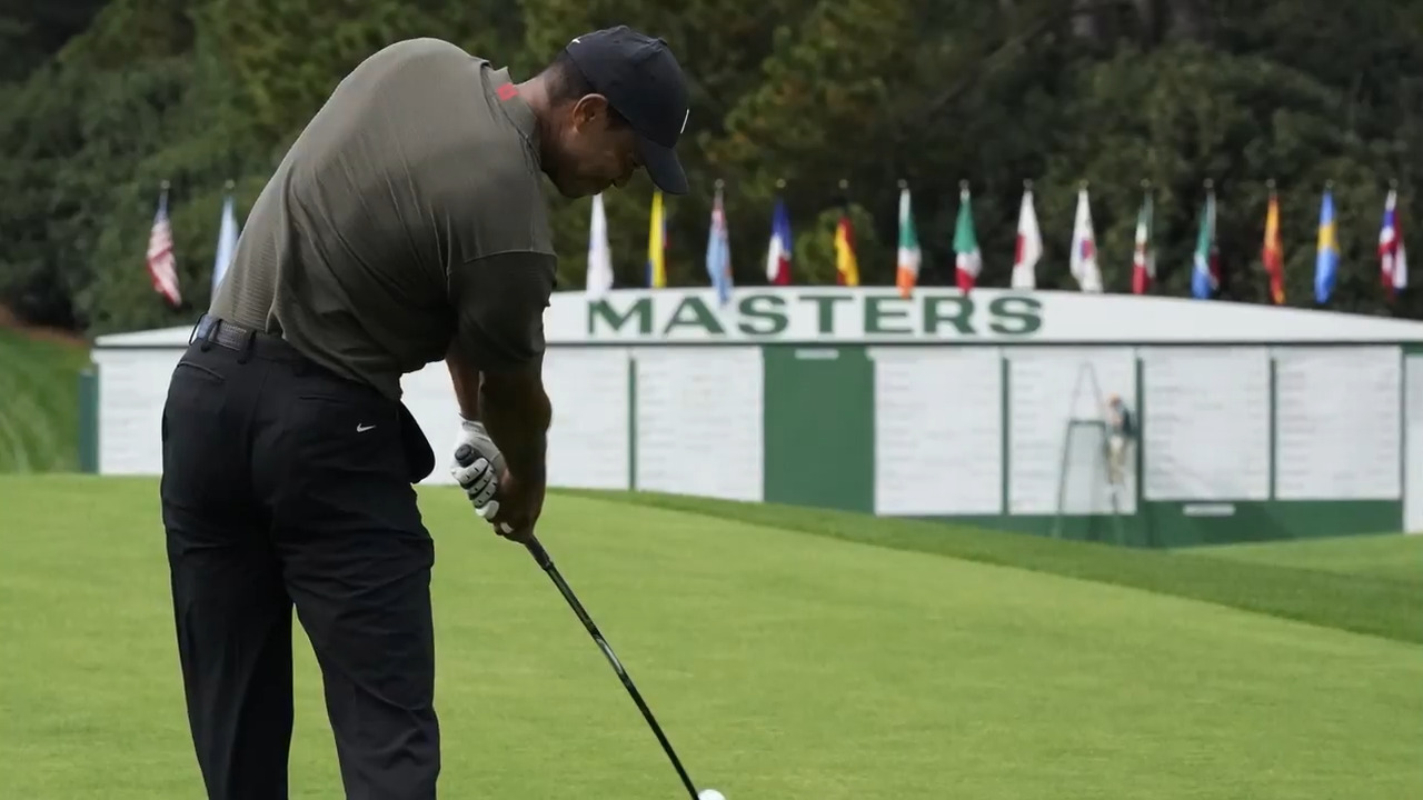 10 great photos from Thursday at the 2020 Masters