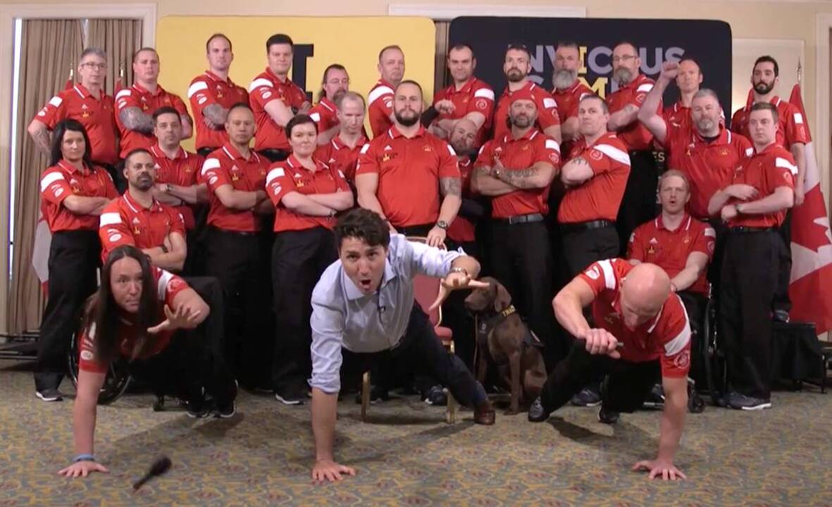 Canadian PM Justin Trudeau challenges Obama, British royals to 'bring it' at Invictus Games