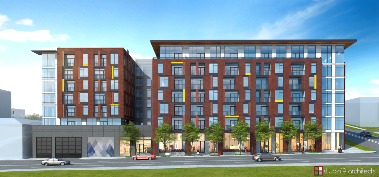 Construction has been stalled on downtown Tacoma apartment complex