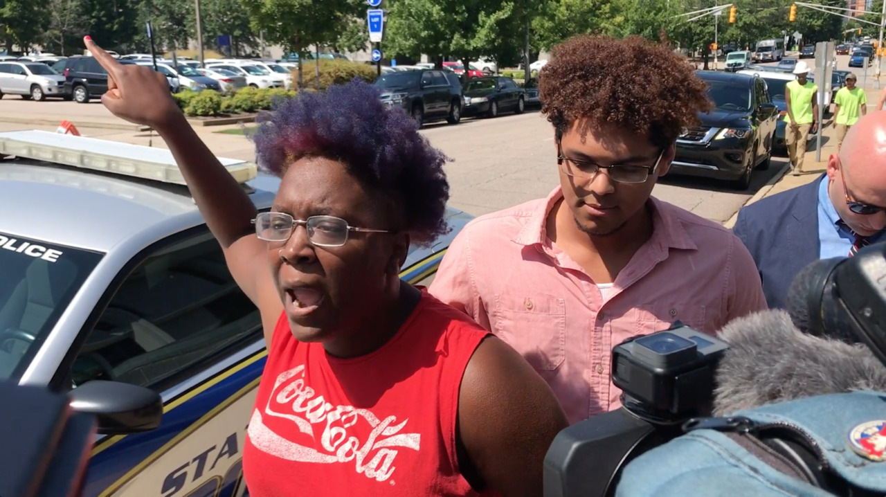 Supporters of Confederate monument removal voice frustration