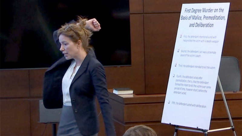 Prosecution presents their theory of motive in murder of Faith Hedgepeth