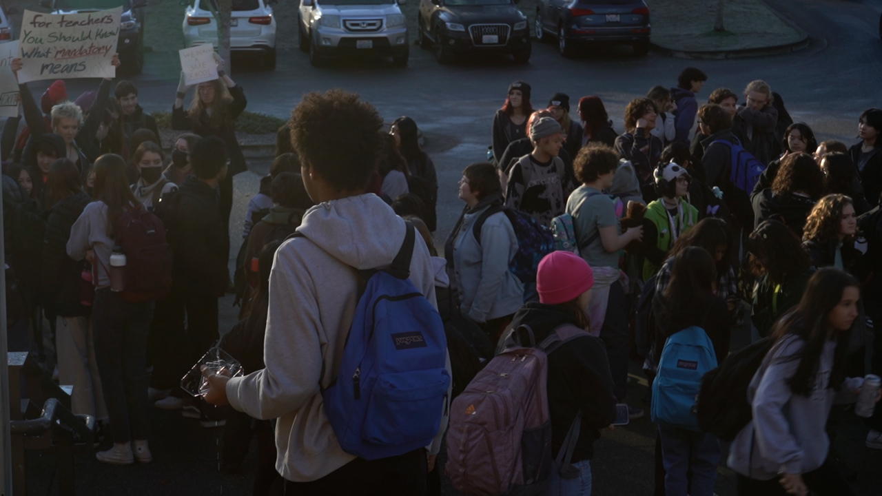 Squalicum students walk out, protesting lack of staff accountability about sexual assaults