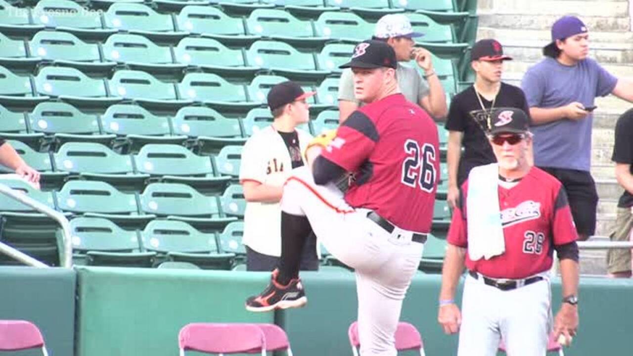 Giants pitcher Matt Cain faces Fresno Grizzlies