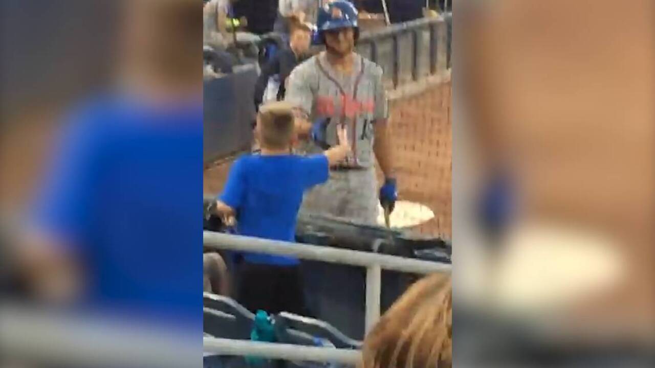 Tebow greets autistic boy during at-bat, then this happened