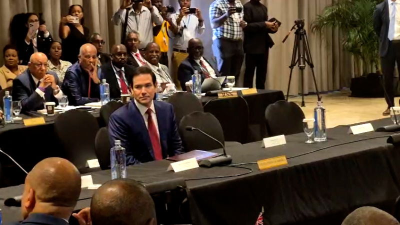 Caribbean leaders hoping for a reset of relations with Washington as Rubio visits
