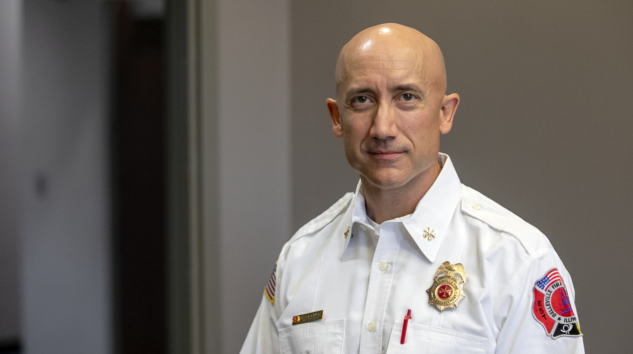 Belleville, Illinois announces new fire chief (Video) | Belleville News ...