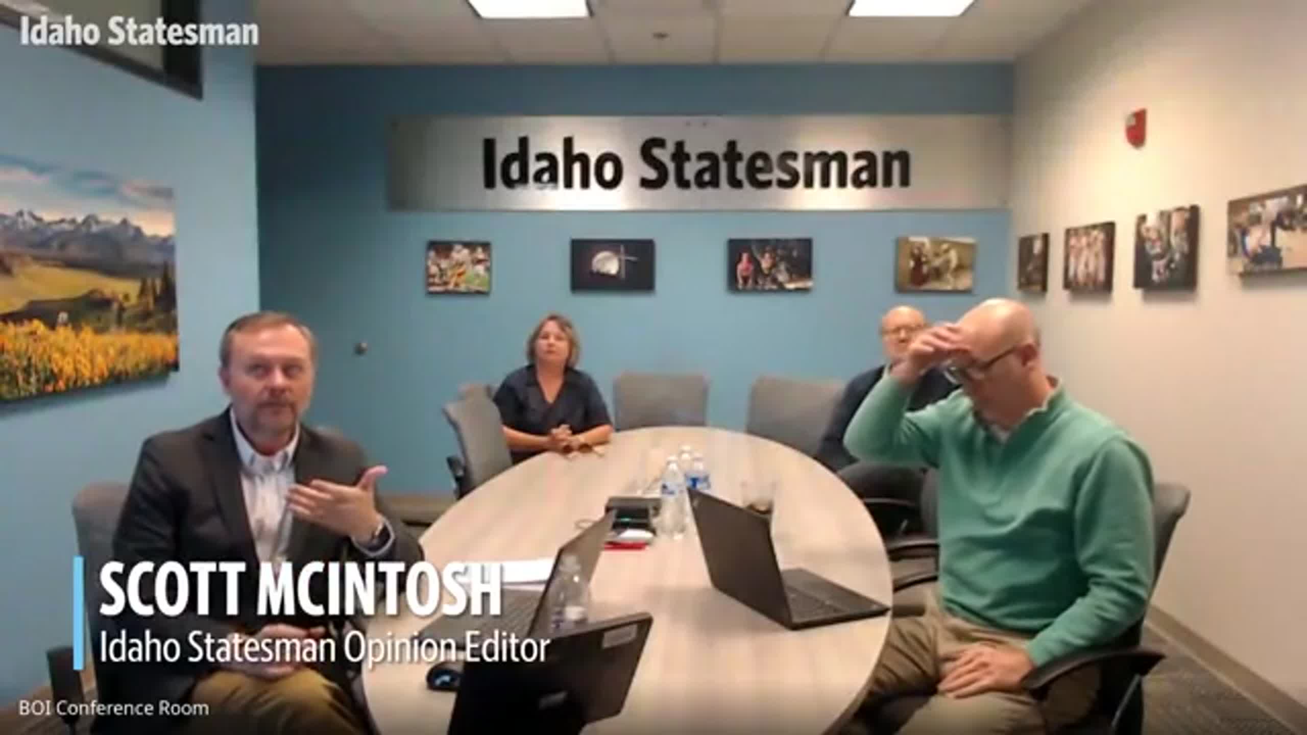Candidates for Idaho House, District 15B are interviewed by the Idaho Statesman Editorial Board