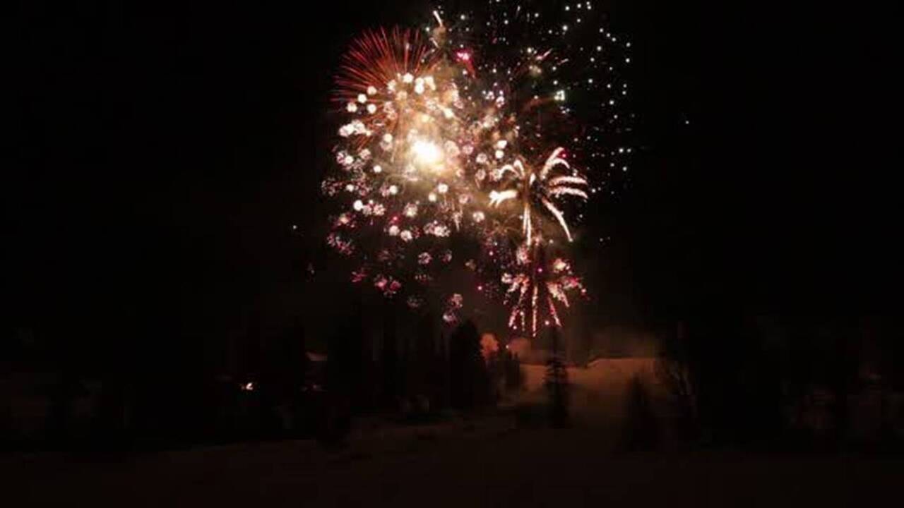 Tamarack torchlight parade welcomes the new year