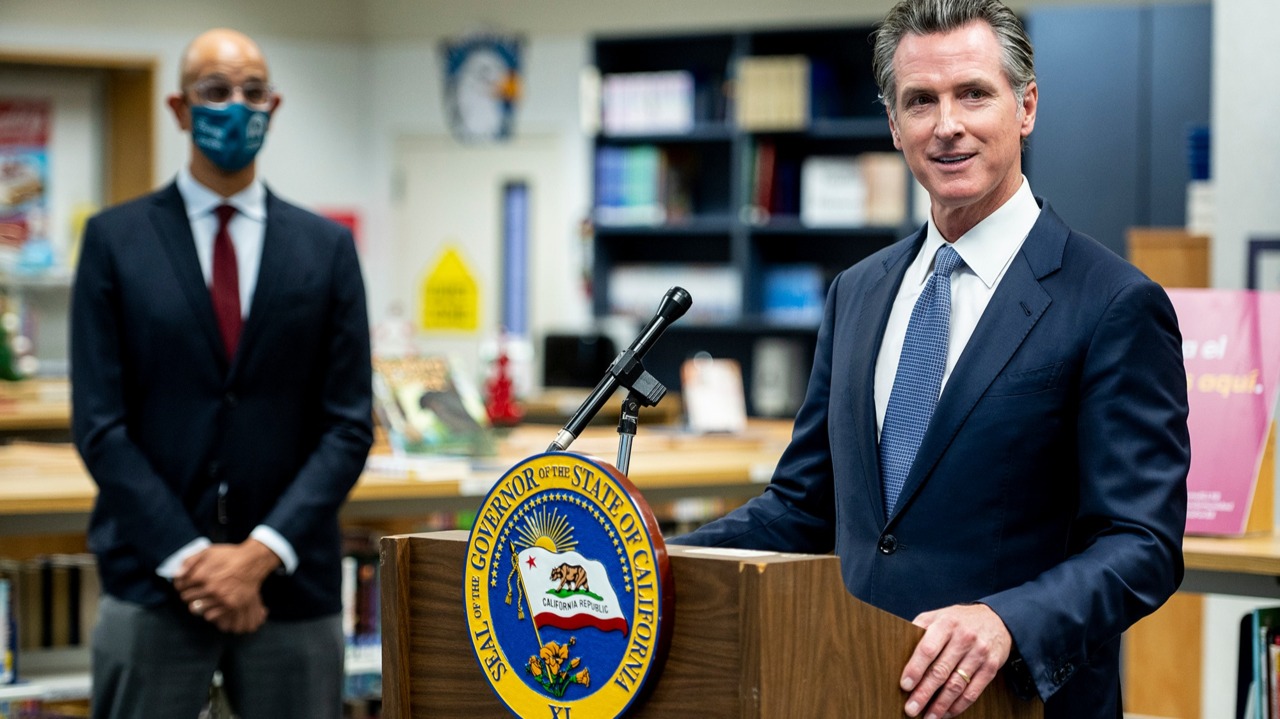 Gavin Newsom calls omicron’s California arrival ‘predictable,’ encourages COVID vaccinations