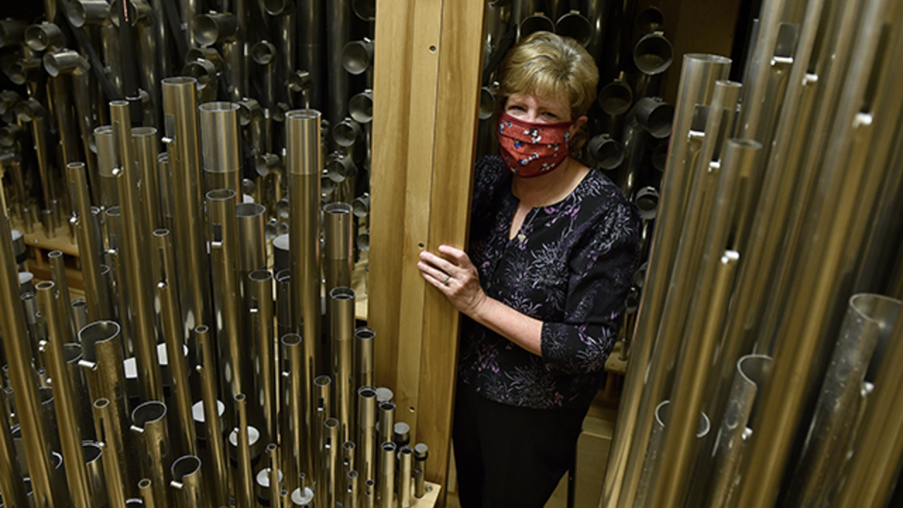 Grammy-nominated organist’s busy concert schedule came to a standstill when coronavirus hit
