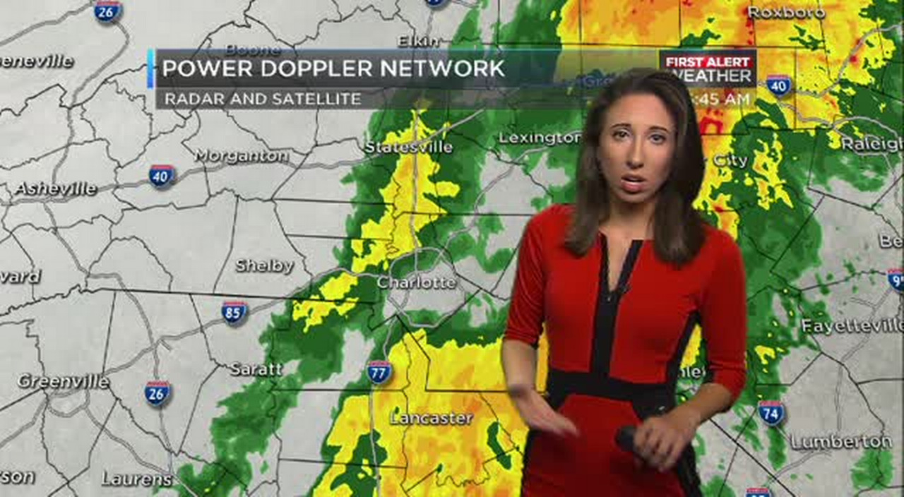 WBTV First Alert Weather forecast for 12.21.15