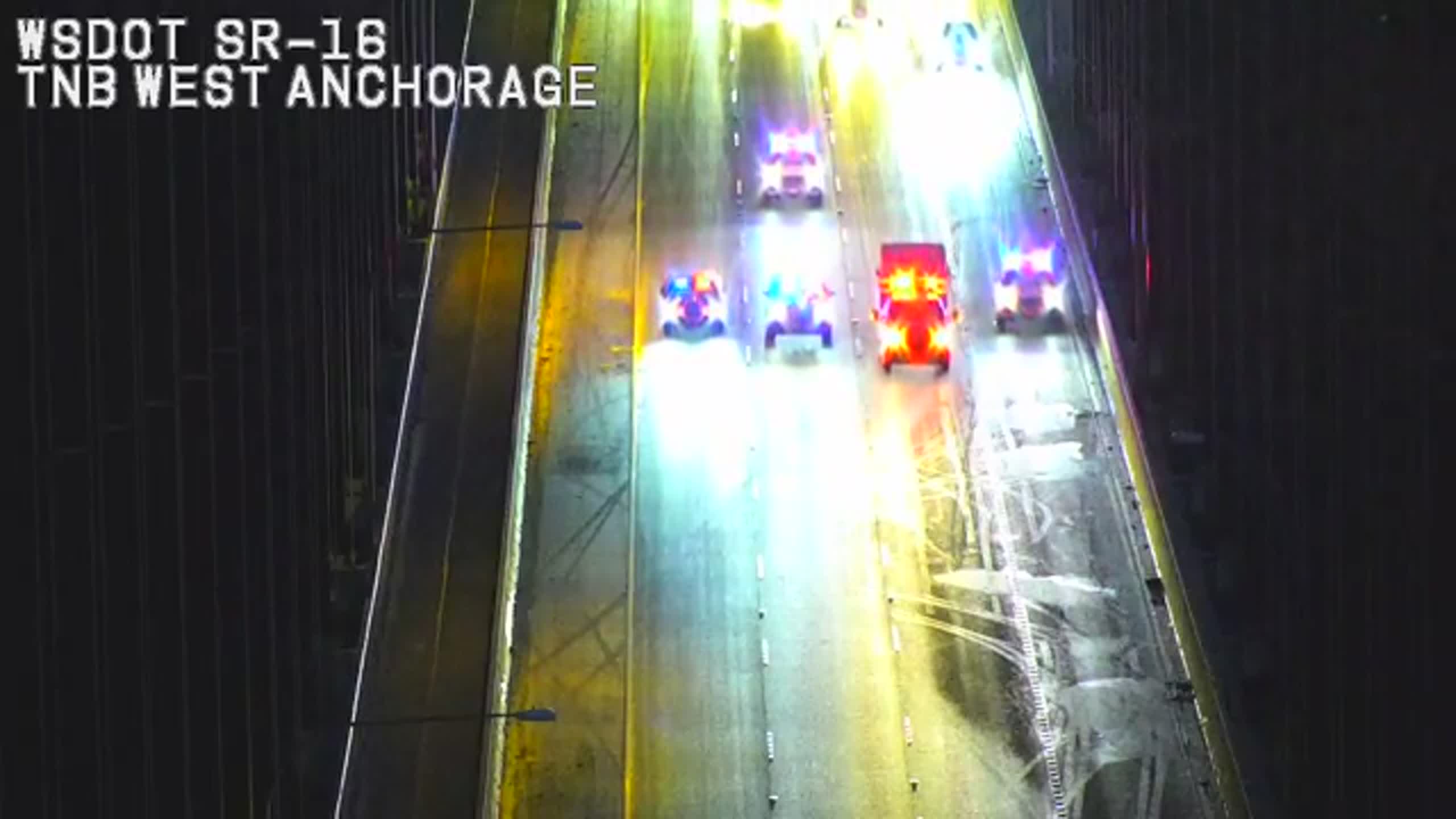 Morning commute snarled after crews closed Narrows Bridge for black ice
