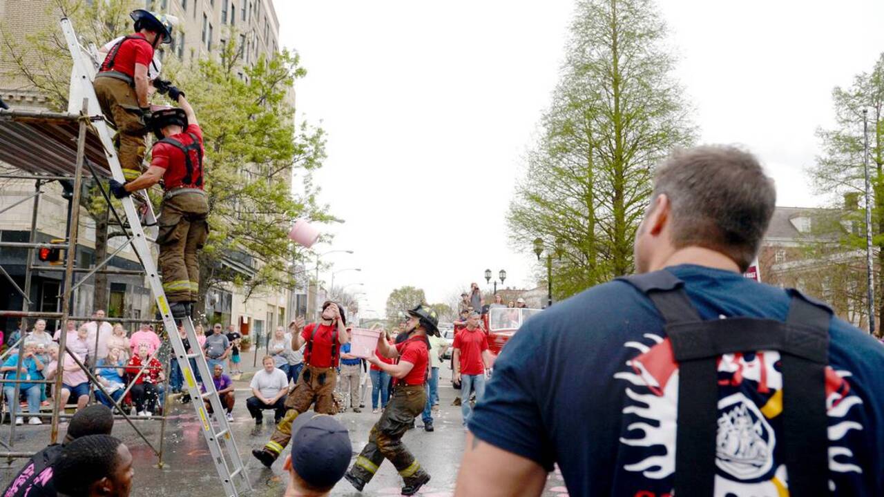 Firefighter Bucket Brigade