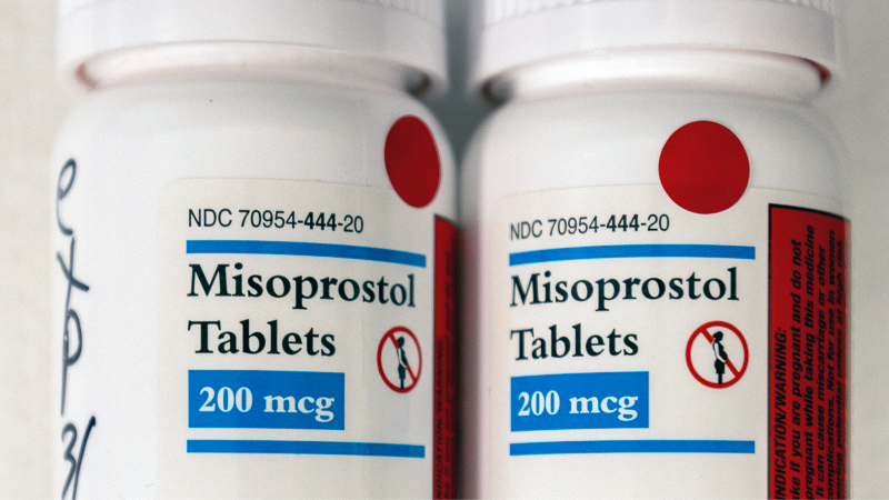 Young couple arrested after teen allegedly took abortion pills in 3rd trimester.