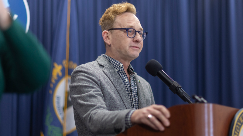 Silas House reads poem at Fairness Rally in Frankfort