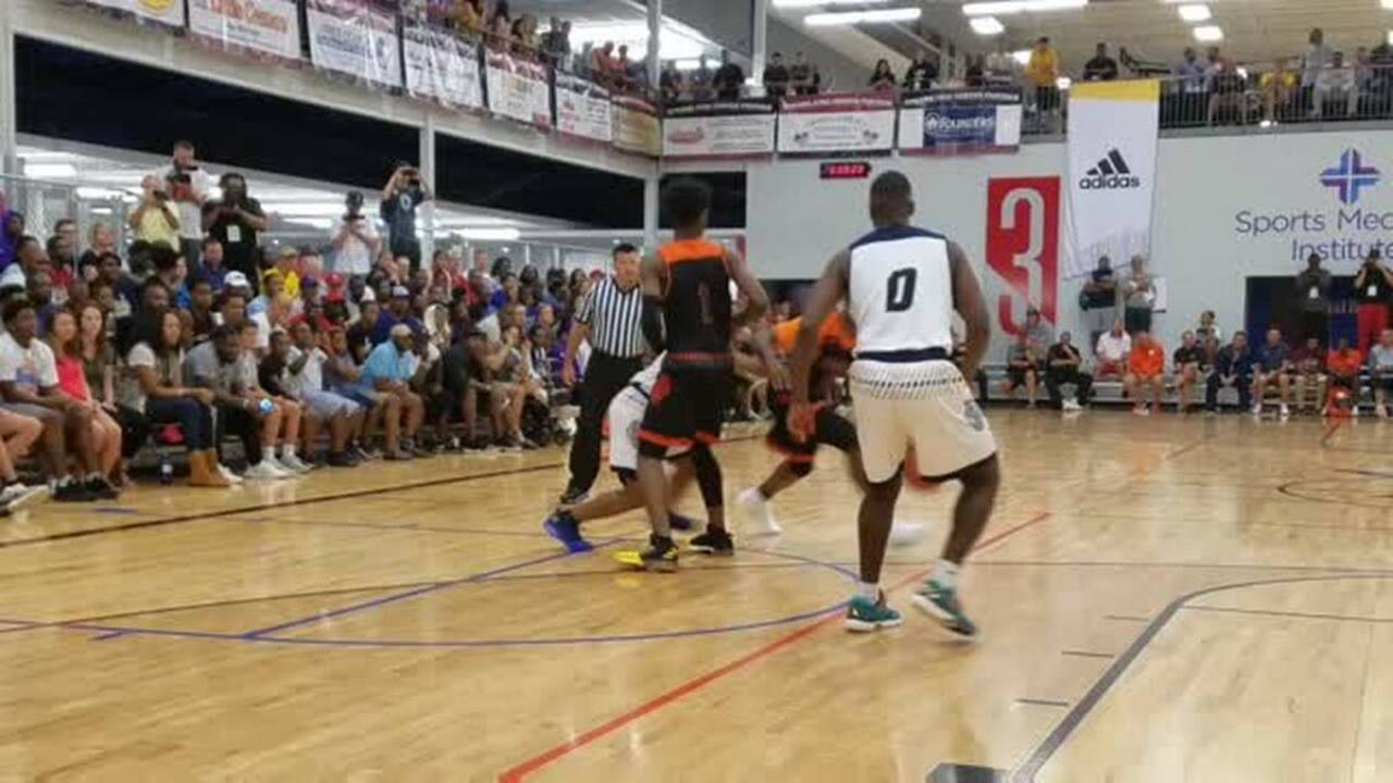 Christian Brown vs. Zion Williamson highlights