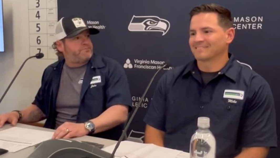 GM John Schneider, coach Mike Macdonald on end of Seahawks 2026 NFL draft