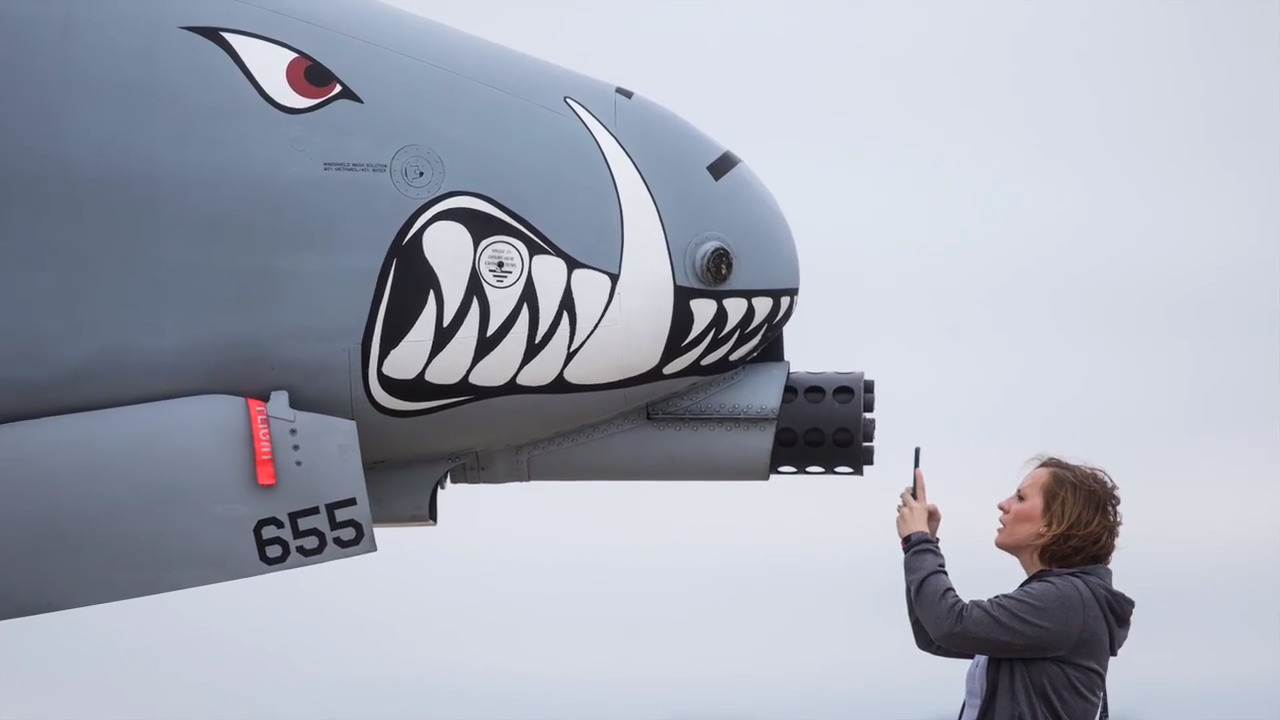 McConnell Air Show continues despite cloudy skies