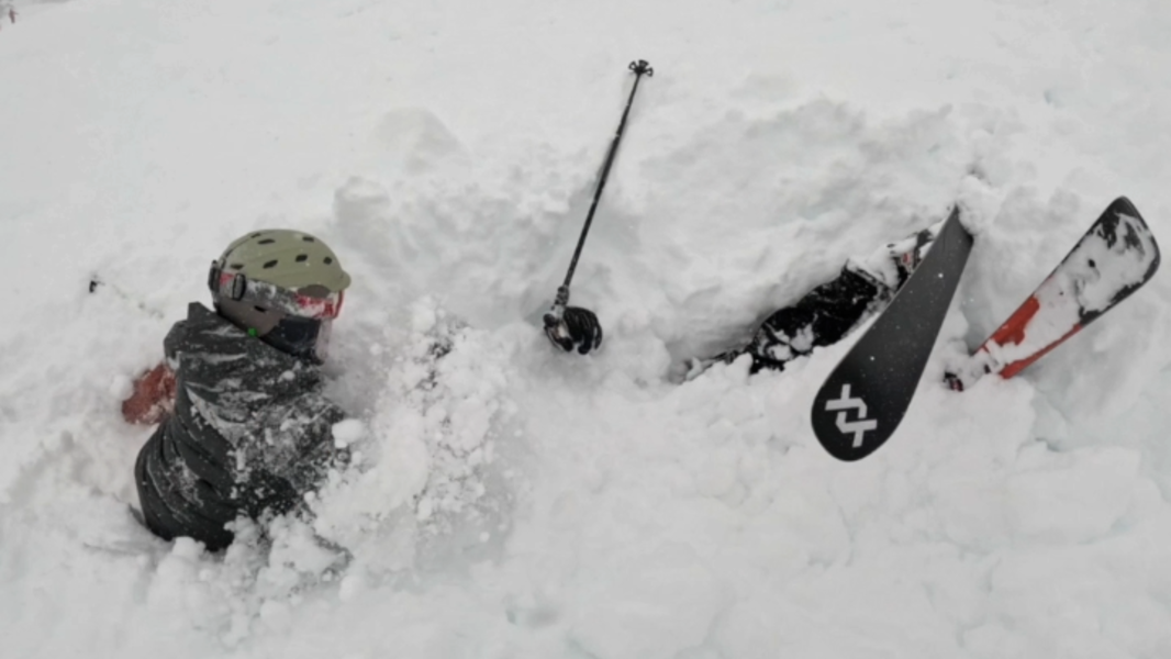 Watch dramatic rescue of buried skier at Tahoe area ski resort after storm