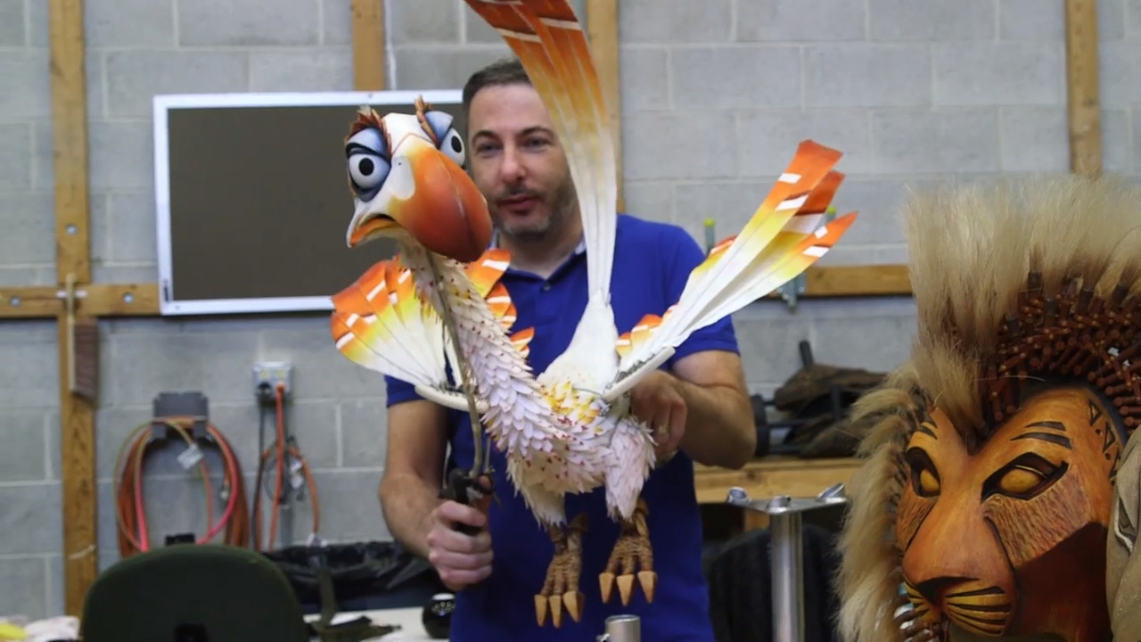 Behind the scenes look at Disney’s The Lion King