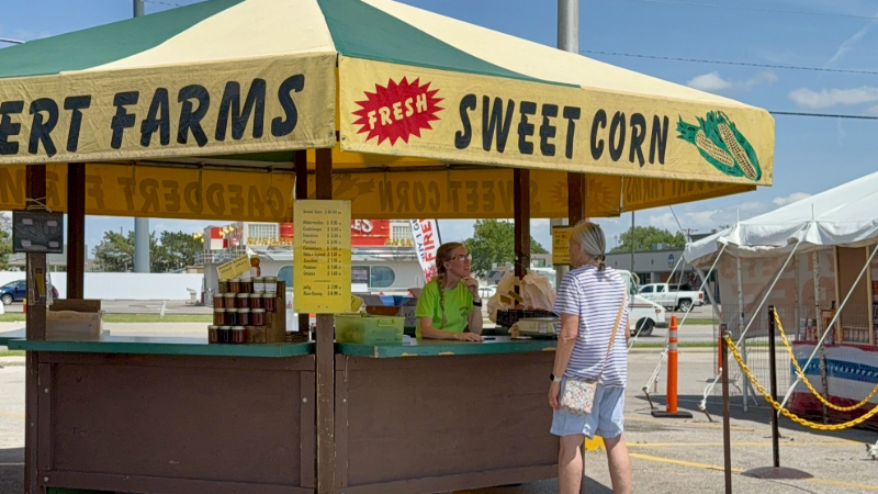 Sweet! Kansas farm’s popular corn on the cob is now available