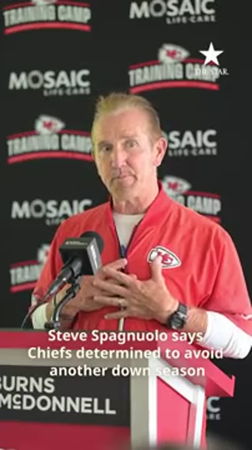 Chiefs determined to avoid another down season, Steve Spagnuolo says