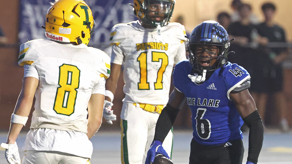 Lake Norman players, coach react to Friday's win over Independence