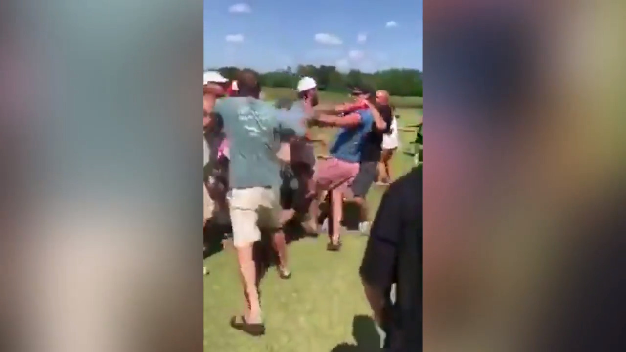 'This is stupid!' Cornhole event turns sour as brawl breaks out