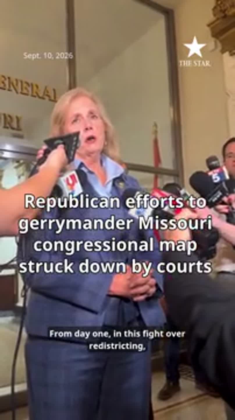 Republican efforts to gerrymander Missouri congressional map struck down by courts