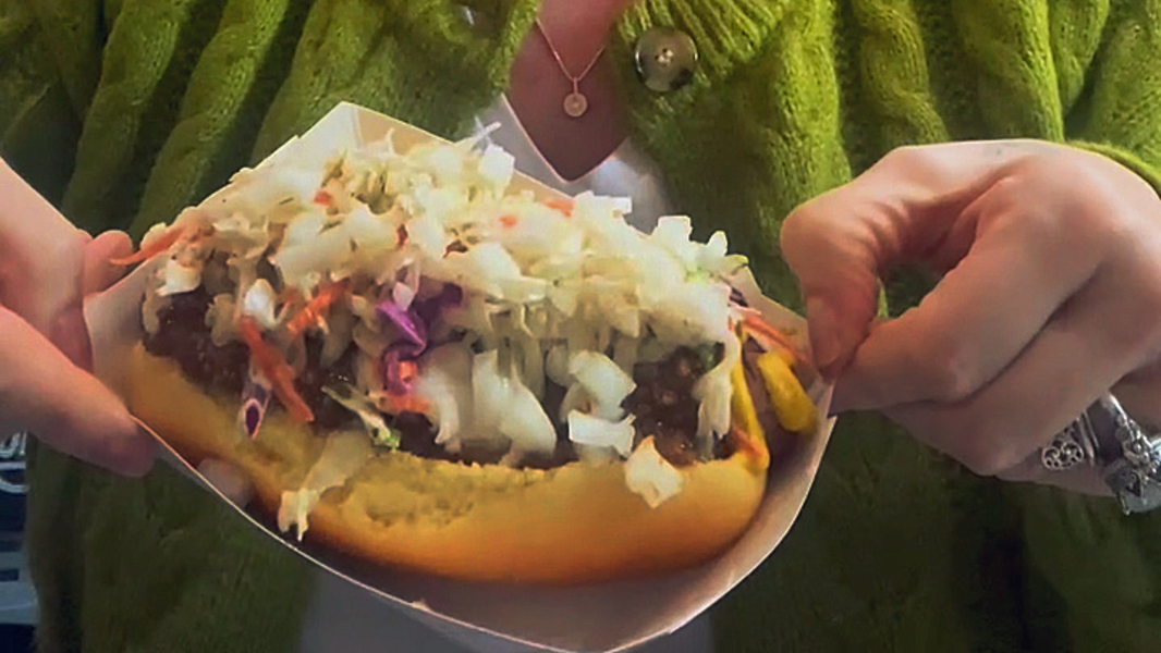 Online voters select their favorite scrambled dog. And the winner is...