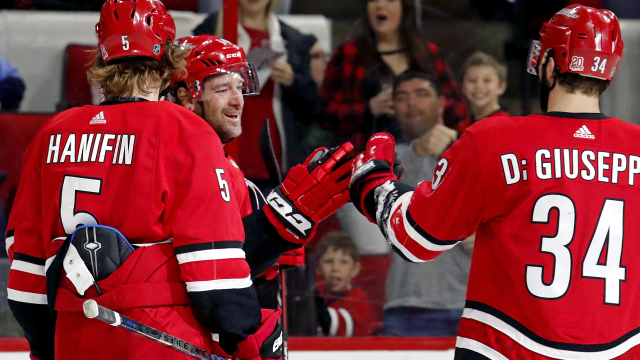 ‘We’re going to have a really, really good team.’ Canes’ Justin Williams expects better days.