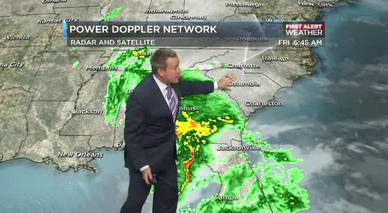 WBTV First Alert Weather forecast for 01.15.16