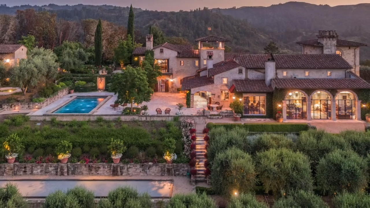 Check out the incredible $29 million Napa estate of Joe Montana