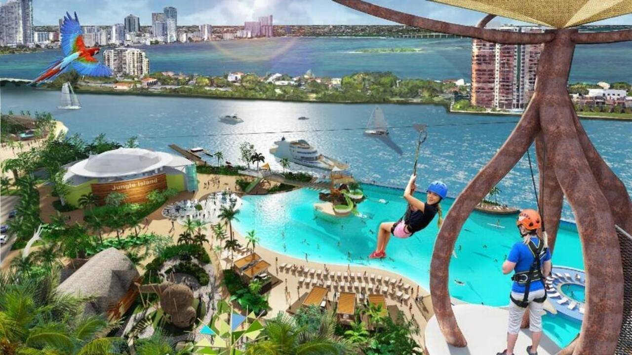 Jungle Island in the process of gaining a new identity