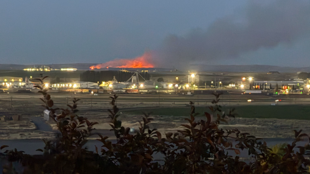 Update: Fire burning near Juniper Dunes Wilderness in Franklin County grows